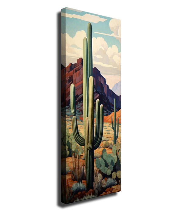 Wallity Lienzo Decorativo PC356 Multicolor 30 x 80 cm